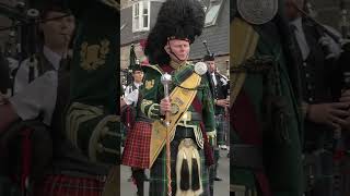 Highland Cathedral played by the massed Pipes amp Drums after 2022 Dufftown Highland Games shorts [upl. by Dionis]