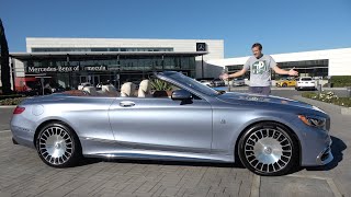 The MercedesMaybach S650 Cabriolet Is the 350000 Ultimate SClass [upl. by Ahsenav]