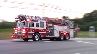 Goshen Fire Company Ladder 56 Responding [upl. by Yobybab]