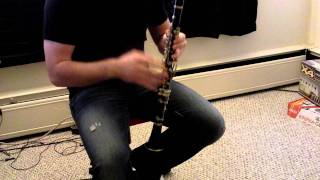 Tutorial How to bend notes on a Clarinet Glissando Gliss [upl. by Ijic]