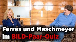 Das ERSTE gemeinsame Interview 9 PärchenFragen an Veronica Ferres und Carsten Maschmeyer [upl. by Rania]