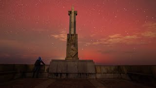 Auroras boreales desde Santander [upl. by Idoj585]