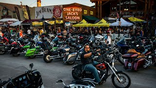 Sturgis biker rally in South Dakota underway despite COVID19 pandemic [upl. by Itak]