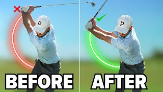 How to SHORTEN your Golf Swing for more Consistency [upl. by Etnovad]