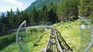 Geöffnet bis November 2024 Die längste AlpenAchterbahn der Welt erleben  Alpine Coaster Imst [upl. by Dnomder]