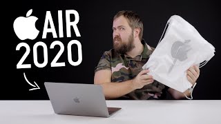 Новый девайс от Apple и распаковка MacBook Air 2020  тест и ответ на главный вопрос [upl. by Allekram]