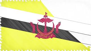 Brunei National Anthem  Animated High Quality [upl. by Yalonda]