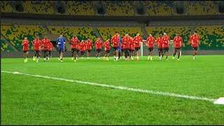 RWANDA vs LIBYE  DERNIÈRE SÉANCE D’ENTRAÎNEMENT DE LÉQUIPE LIBYEN AVANT LE MATCH [upl. by Holmun]