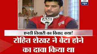 Rohit Shekhar surprised after ND Tiwari admits he is his son [upl. by Ynos313]