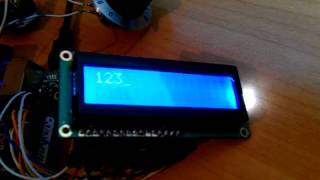 Beaglebone Black LCD Example [upl. by Elah390]