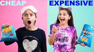 CHEAP VS EXPENSIVE Guessing Challenge w GIVEAWAY [upl. by Patman]