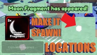 HOW TO SPAWN MOONSTONE FRAGMENT  LOCATIONS  CANT PICK IT UP IN ALS Anime Last Stand Roblox [upl. by Tenaej]