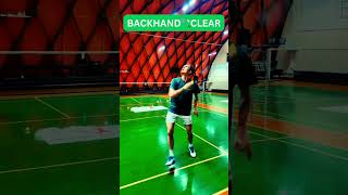 Badminton BACKHAND SHOT BY viktor axelsen [upl. by Lednic790]