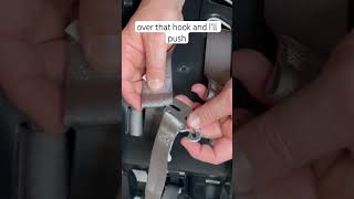 How to connect the should strap on the Chicco KEYFIT Car Seat [upl. by Diandra155]