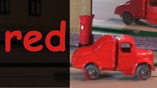 Learning Colors with Street Vehicles  Learn Colours Cars amp Trucks [upl. by Frodi]