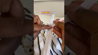 ✅ Easy Zipper Pull Repair  Sewing Alterations for Beginners sewingtutorial beginnersewing [upl. by Ttenrag]