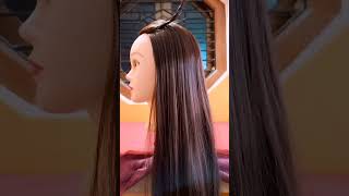 Cute hairstyle for girls for medium hair ♥️😍 ytshortsshortscutehairstyle [upl. by Idroj]