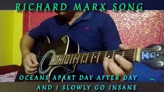 Oceans Apart Day After Day  Song Richard Marx  Acoustic Guitar Cover With Pick  RechardMarx [upl. by Yrahk]