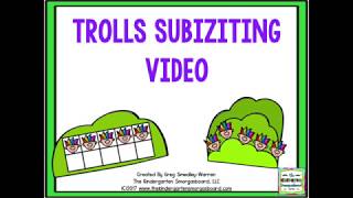 Subitizing Video Trolls Slow Versio [upl. by Linnet]