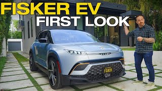 Fisker Ocean First Look  AllNew AllElectric SUV From Famed Automaker  Release Interior amp More [upl. by Akanke]