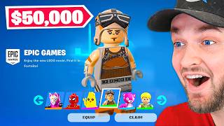 My 50000 LEGO Fortnite Locker [upl. by Lemak]