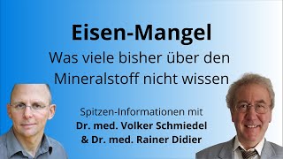 EisenMangel Was viele bisher über den Mineralstoff nicht wissen  Dr Didier amp Dr Schmiedel [upl. by Aihtennek454]