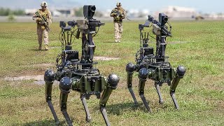 US Army Testing Brand New Scary Robot Dogs for Combat Operations [upl. by Raine]