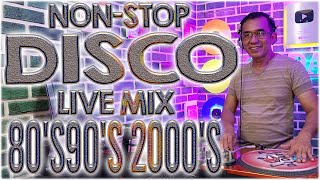 NONSTOP DISCO LIVE MIX  80S 90S 2000S  06 DjDARY ASPARIN [upl. by Viradis]