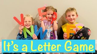 A B C Hunt and Race Who finds the most letters scavengerhunts kids familyvlog alphabet [upl. by Yenattirb]