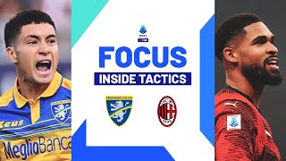 A Tactical DeepDive into Milan’s system  Inside Tactics  FrosinoneMilan  Serie A 202324 [upl. by Tessy]