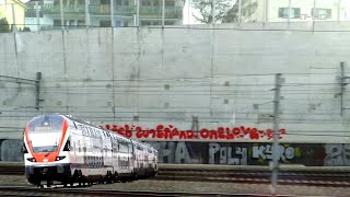 Zug Mitfahrt Niederweningen  Rapperswil  Oerlikon  Zürich Hardbrücke  Train ride Viagem de trem [upl. by Delwyn]