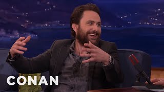 Charlie Day Almost Killed Danny DeVito  CONAN on TBS [upl. by Bores]