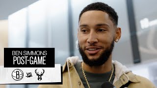 Ben Simmons  PostGame Press Conference  Milwaukee Bucks  11623 [upl. by Hayidah]