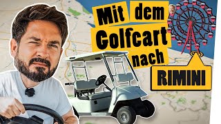 Roadtrip Challenge mit Golfcart  ohne Navi lost in Italien  Das schaffst du nie [upl. by Llerdnek]