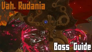 Vah Rudania Boss  Tips amp How to Beat  Zelda Breath of the Wild [upl. by Brine]