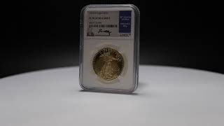 2018 Gold American Eagle Proof 70 Signed By Ed Moy [upl. by Nazay881]