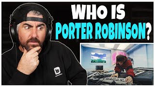 Porter Robinson  Cheerleader Rock Artist Reaction [upl. by Perusse]