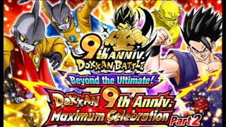 PART 2 IS HERE BEAST GOHAN AND GAMMAS WILL BE HERE SOON DBZ Dokkan Battle [upl. by Artinak]