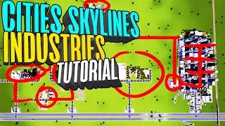 Cities Skylines Industries Tutorial Guide [upl. by Anitnatsnok]