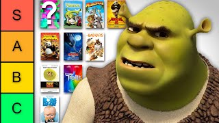 Ranking Every DreamWorks Movie [upl. by Nahama372]