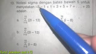 CARA MUDAH NOTASI SIGMA KELAS 11 [upl. by Razal]