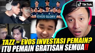 STATEMENT TAZZ TENTANG EVOS SKRG SKYLAR IRRAD SMAKIN MENYERAMKAN REACTION TIKTOK MOBILE LEGEND [upl. by Leifeste]