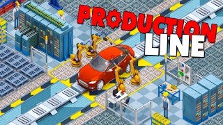 BUILD amp MANAGE THE ULTIMATE CAR FACTORY MAKING OUR OWN CUSTOM CARS  Production Line Gameplay [upl. by Trixie]