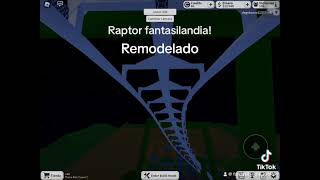 Raptor fantasilandia pero en roblox shorts [upl. by Wit]