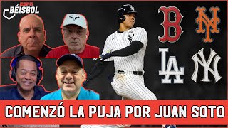 JUAN SOTO y dónde firmará el DOMINICANO Pelean Medias Rojas Mets Yankees y Dodgers  ESPN Beisbol [upl. by Clintock]