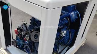 Sinooutput 30KW marine generator SinoMG30 with silent case [upl. by Yllop]