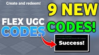 💥New October 💥 Flex Ugc Codes 2024  Roblox Flex Ugc Codes 2024 [upl. by Geier705]