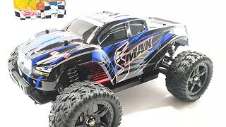 116 SCALE SMAX 1635 RC CAR 4WD W390 MOTOR MONSTER TRUCK PROPORTIONAL 1ST HOOBY GRADE UNBOXING [upl. by Uno702]