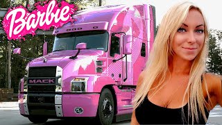 СУПЕР БАРБИ ДАЛЬНОБОЙЩИК Angelica larsson truck driverАнжелика Ларссон из Швеции girl truck driver [upl. by Erkan13]