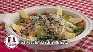 Idol sa Kusina recipe Spanishstyle Sardine Pasta [upl. by Evvy]